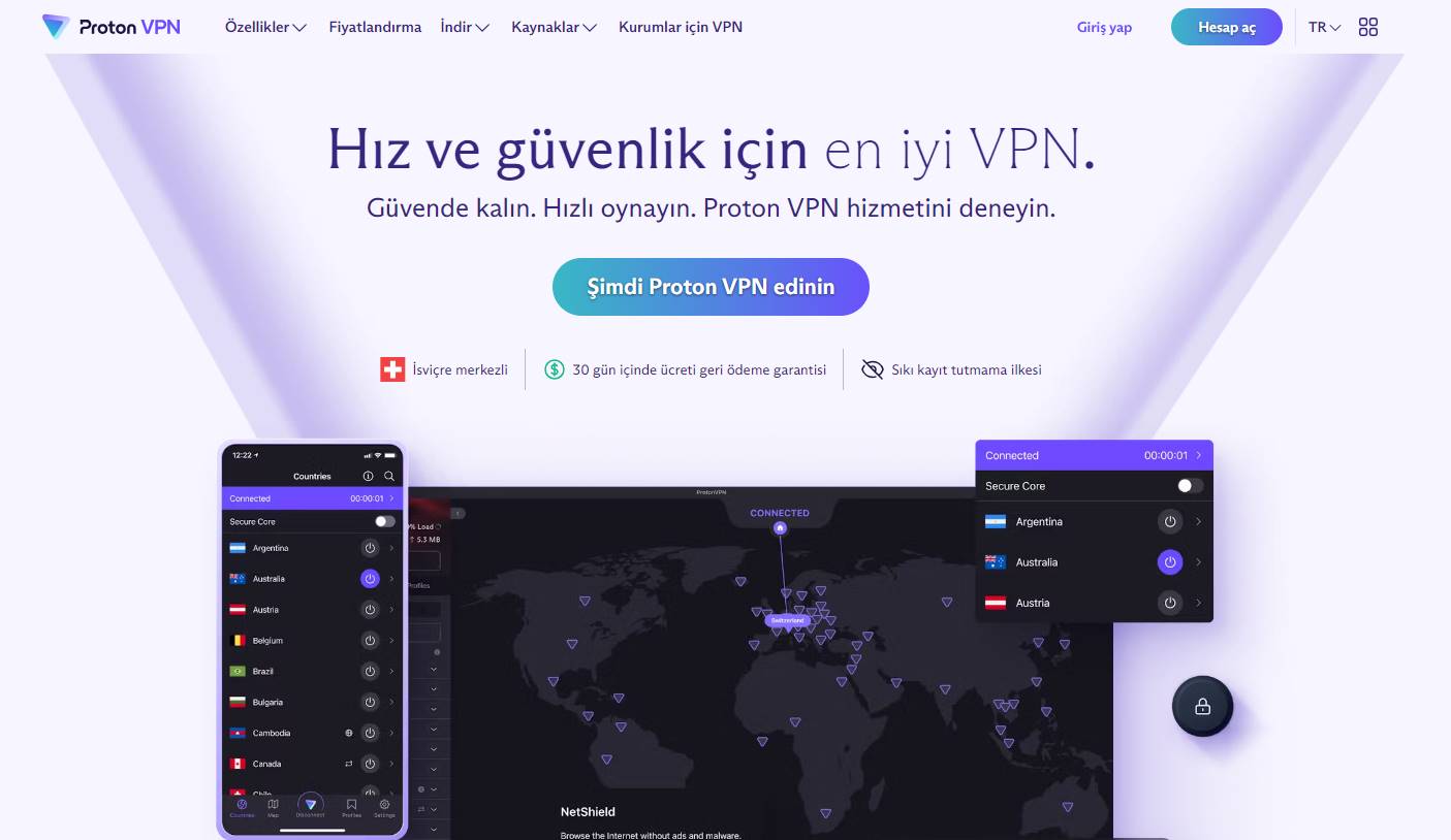 nerdiim  Android Uygulamalar 1: Proton VPN