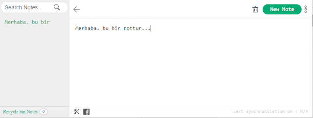 Google Chrome Notepad eklentisi